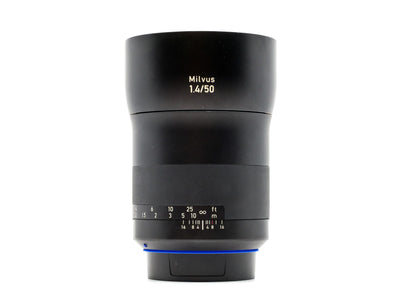 Zeiss Milvus 50mm f/1.4 ZE - Canon EF Fit
