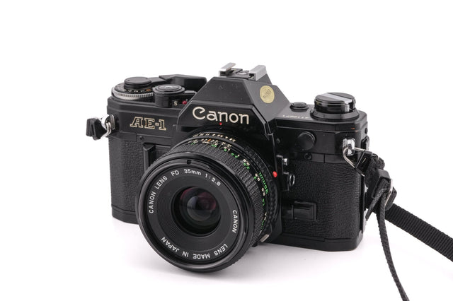 Canon AE-1 + 35mm f2.8 FDn de segunda mano en Camera Market