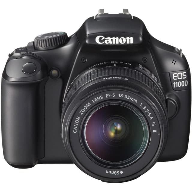 Réflex EOS 1100D - Negro + Canon Canon EF-S 18-55 mm f/3.5-5.6 IS f/3.5-5.6 de segunda mano en Camera Market