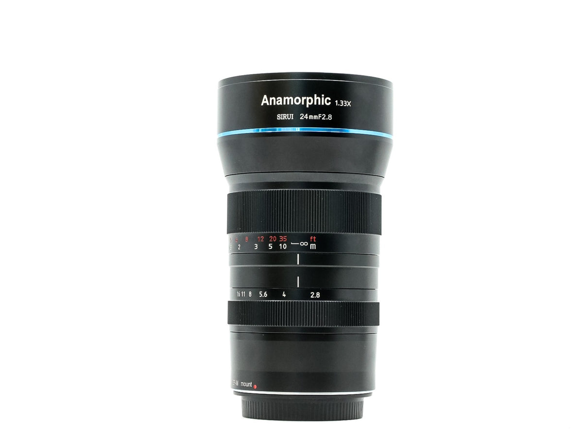 Sirui 24mm f/2.8 1.33x Anamorphic - Canon EF-M Fit · main image
