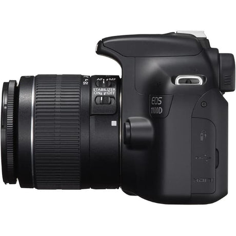 EOS 1100D SLR - Black + Canon EF-S 18-55mm f/3.5-5.6 IS II f/3.5-5.6