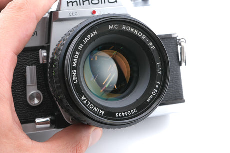Minolta SR-T 101 + 50mm f1.7 MC Rokkor-PF 