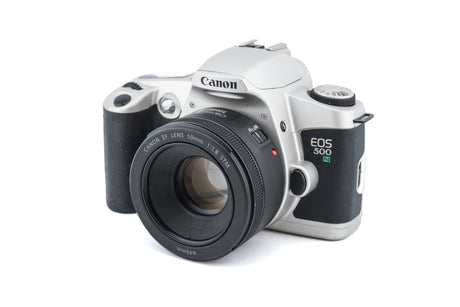 Canon EOS 500N + 50mm f1.8 STM 