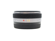 Panasonic Lumix G 14mm f/2.5 II ASPH de segunda mano en Camera Market