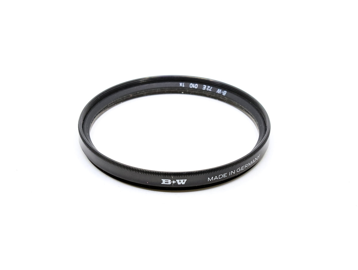 B+W 72mm UV Haze MRC 010M Filter · main image