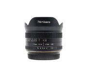 7Artisans 7.5mm f/2.8 II - Micro Four Thirds Fit de segunda mano en Camera Market