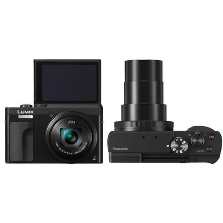 Panasonic DC-TZ90 Compact Camera - Black + Leica Lumix f/3.3-6.4 24-720mm f/3.3-6.4