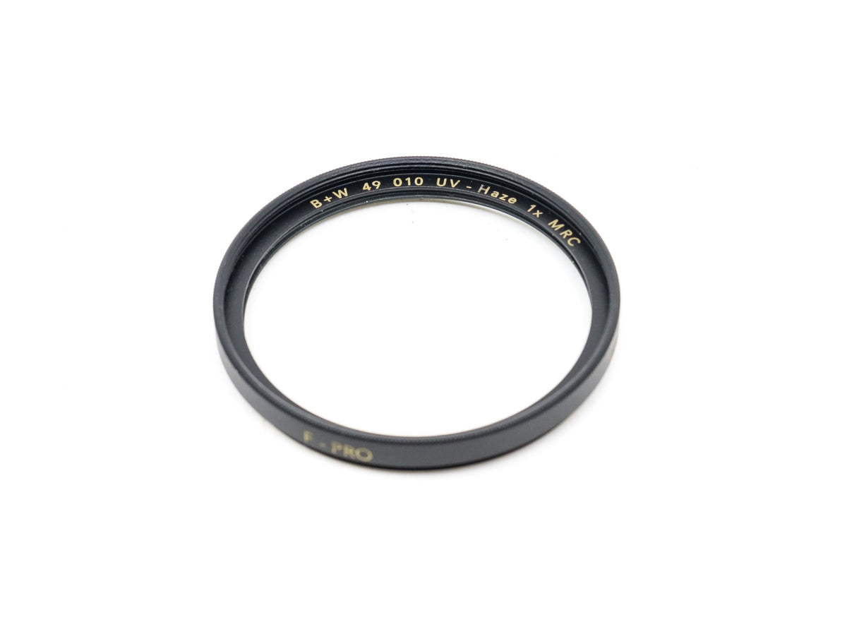 B+W 49mm F-Pro 010 UV-Haze 1x MRC Filter · imagen principal