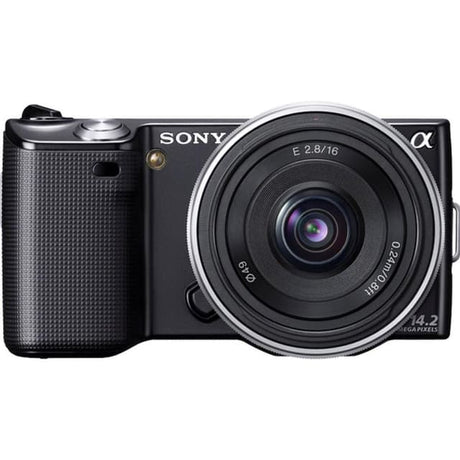Nex-5 - Black + Sony E PZ 16-50mm f/3.5-5.6 OSS f/3.5-5.6 