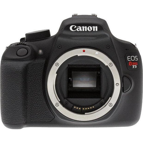 EOS Rebel T5 SLR - Black + Canon EF-S 18-55 mm f/3.5-5.6 IS STM f/3.5-5.6 