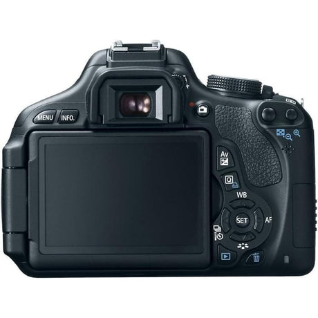 EOS Rebel T3I SLR - Black + Canon Zoom Lens EF-S 18-55mm f/3.5-5.6 IS II f/3.5-5.6 