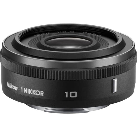 1 J1 - Black + Nikon 1 10mm f/2.8 f/2.8
