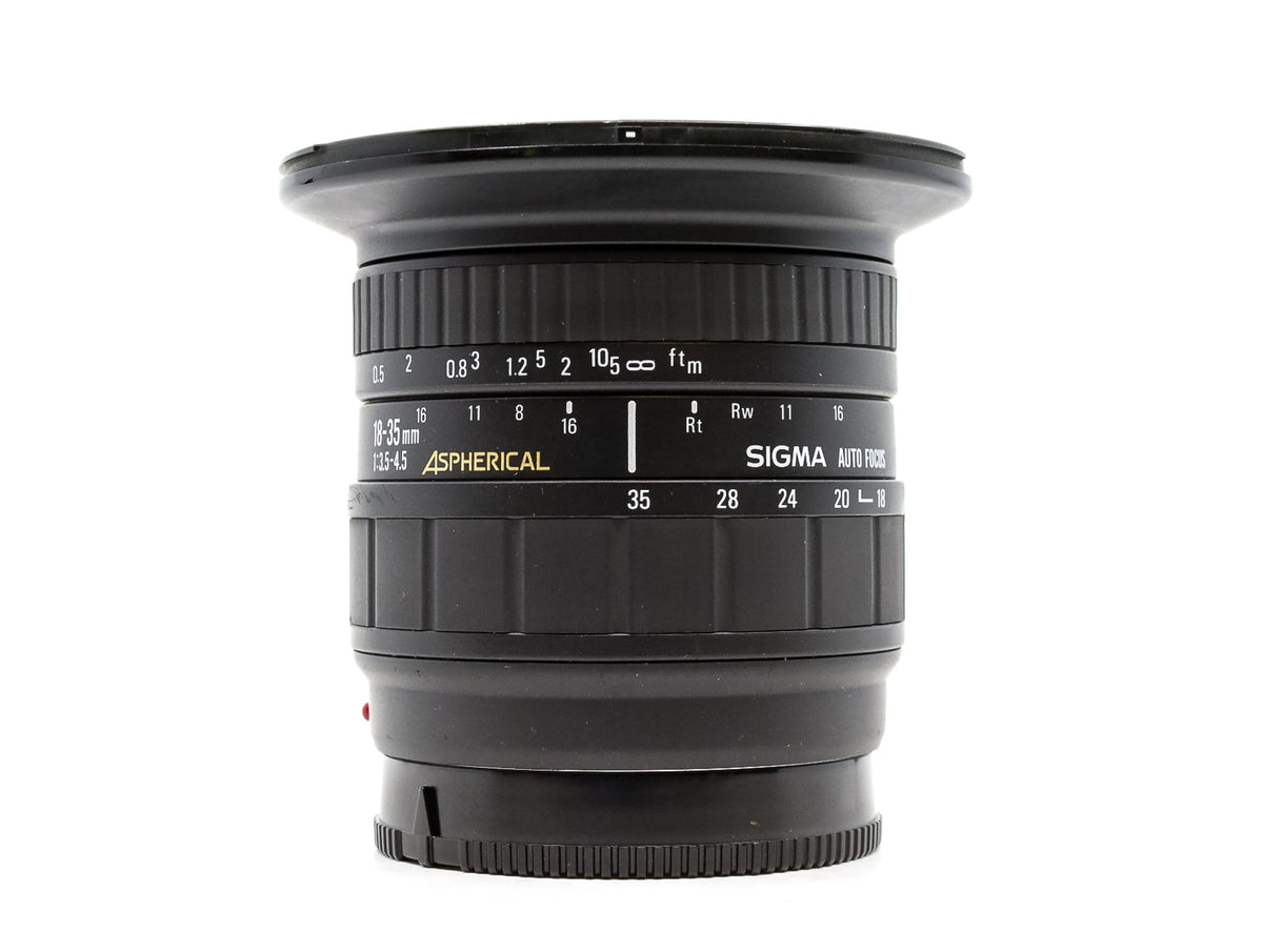 Sigma 18-35mm f/3.5-4.5 Aspherical - Sony A Fit  · main image
