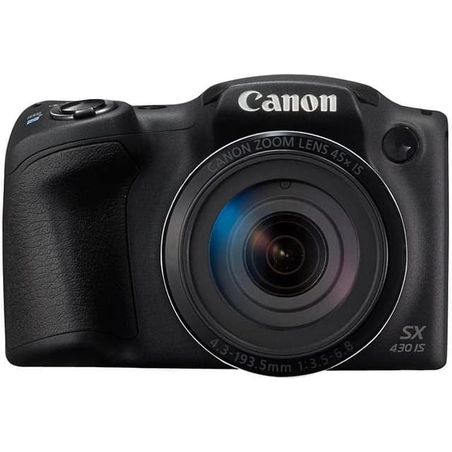 PowerShot SX430 IS Compact Camera - Black + Canon Zoom Lens 45x IS 4.3-193.5mm f/3.5-6.8 f/3.5-6.8 de segunda mano en Camera 