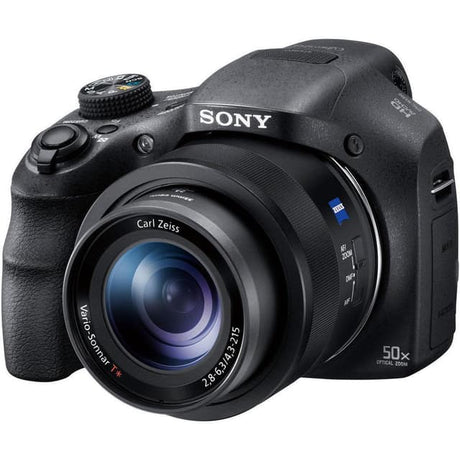 CyberShot DSC-HX350 Bridge Camera - Black + Sony Carl Zeiss Vario-Sonnar T 4.3-215mm f/2.8-6.3 f/2.8-6.3 