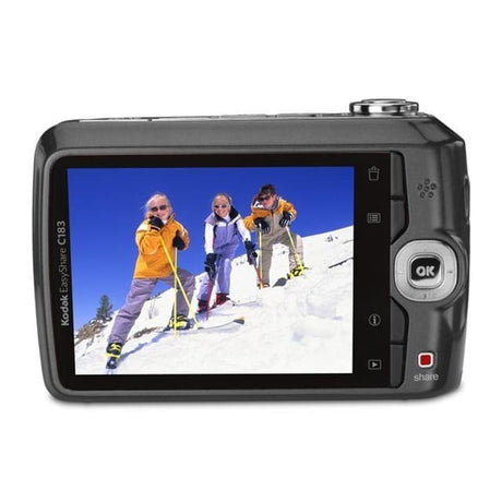 EasyShare C183 Compact Camera - Black + Kodak 32-96mm 