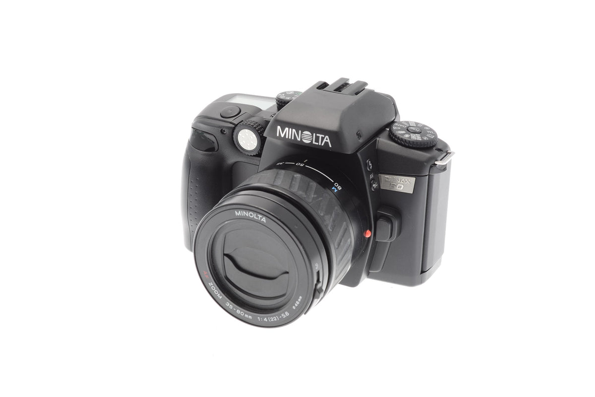 Minolta Dynax 60 Date + 35-80mm f4-5.6 AF Zoom · imagen principal