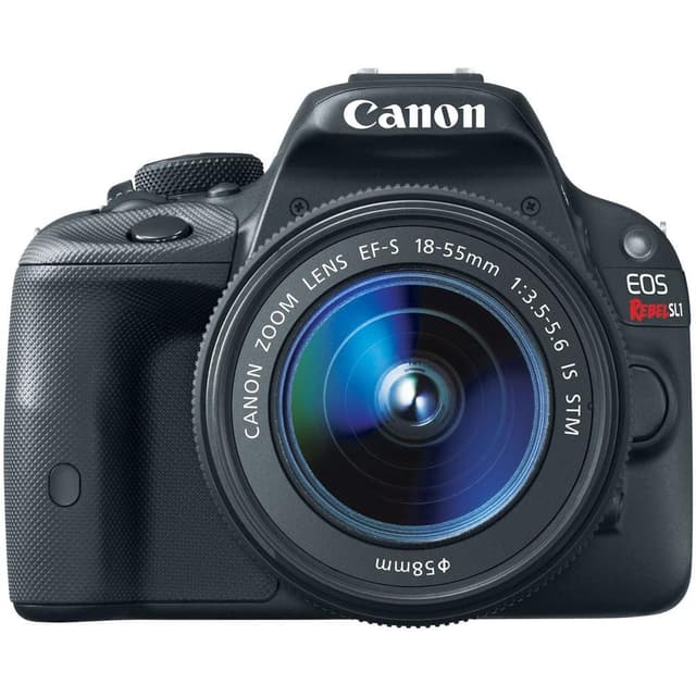 EOS Rebel SL1 SLR - Black + Canon EF-S 18-55mm f/3.5-5.6 IS STM f/3.5-5.6  · main image