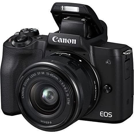 EOS M50 - Black + Canon EOS M50 + Canon Zoom Lens EF-M 15-45mm f/3.5-6.3 IS STM f/3.5-6.3 · main image