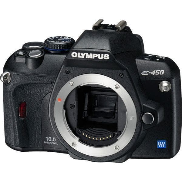 SLR E-450 - Black + Olympus 14-42mm 1:3.5-5.6 ED f/3.5 · imagen principal