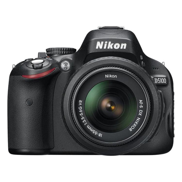 SLR D5100 - Black + Nikon DX AF-S 55-200mm f/4-5.6G ED VR f/4-5.6 de segunda mano en Camera Market