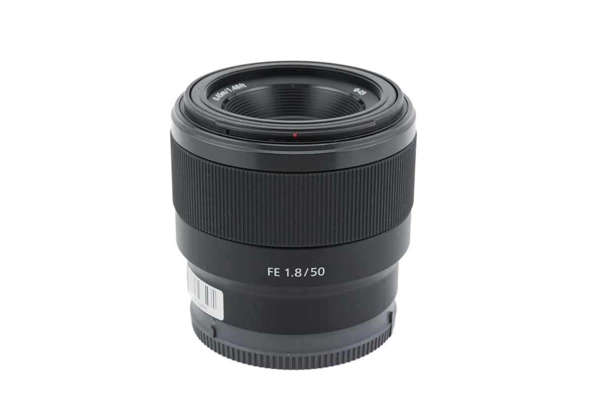 Sony 50mm f1.8 FE - (Sony E-mount) black · main image