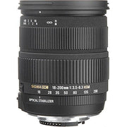 Sigma Nikon EF 18-200mm f/3.5-6.3 Lenses de segunda mano en Camera Market
