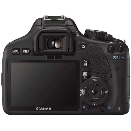 Canon EOS 550D SLR - Black + Canon EF-S 18-55mm f/3.5-5.6 IS II