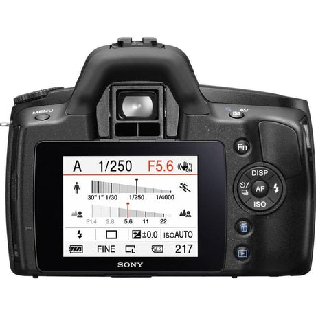 Alpha DSLR-A290 Reflex - Black + Sony DT 18-55mm f/3.5-5.6 SAM f/3.5-5.6 