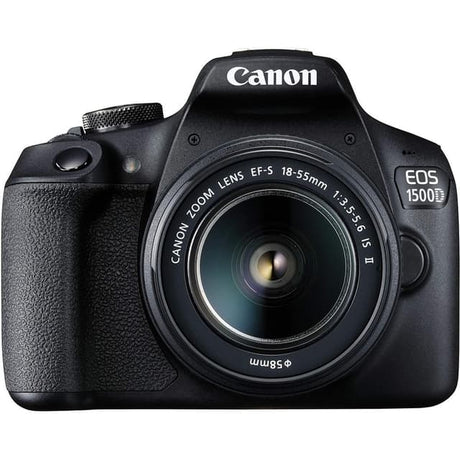 EOS 1500D SLR - Black + Canon EF-S 18-55mm f/3.5 IS f/3.5 