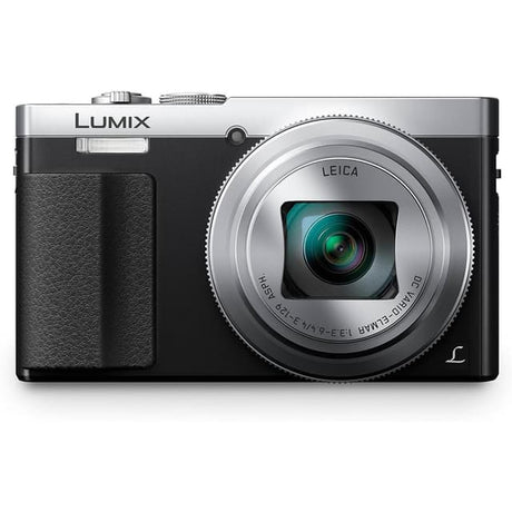 Panasonic DMC-TZ71 Compact Camera - Black/Silver + Leica DC Vario-Elmar 24-720mm f/3.3-6.4 ASPH. f/3.3-6.4
