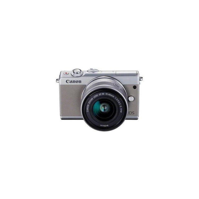 EOS M100 - Gray + Canon Canon Zoom Lens EF-M 15-45 mm f/ 3.5-6.3 IS STM f/3.5-6.3 de segunda mano en Camera Market
