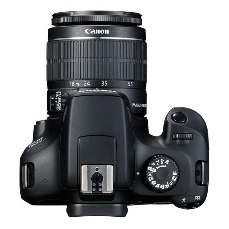 Réflex EOS 4000D - Negro + Canon Zoom Lens EF-S 18-55 mm f/3.5-5.6 III f/3.5-5.6 · imagen principal