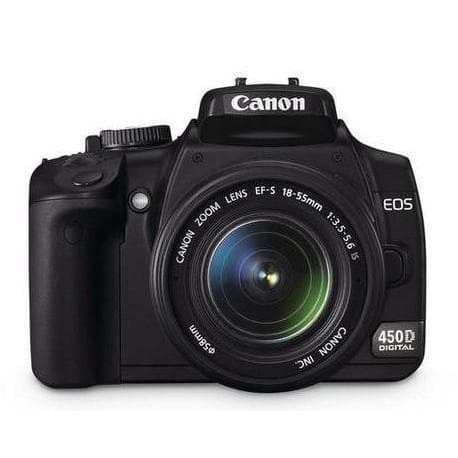 EOS 450D SLR - Black + Canon EF-S 18-55mm f/3.5-5.6 IS f/3.5-5.6 