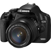 Réflex EOS 500D - Negro + Canon EF-S 18-55mm f/3.5-5.6 IS de segunda mano en Camera Market
