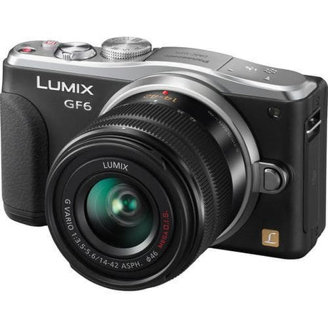 Panasonic DMC-GF6X - Black + Panasonic Lumix G Vario 14-42mm f/3.5-5.6 II ASPH Mega OIS f/3.5-5.6
