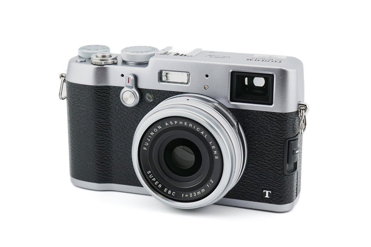 Fujifilm X100T - Cámara compacta de 16.3 MP (Sensor X-Trans CMOS II, procesador EXR II, Pantalla de 3", vídeo Full HD, WiFi, Distancia Focal Fija f/2 de 23 mm), Negro · imagen principal