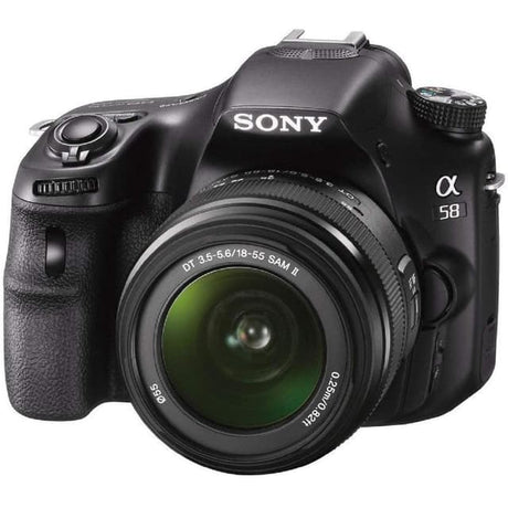 SLT-A58 SLR - Black + Sony DT 18-55mm f/3.5-5.6 SAM II f/3.5-5.6