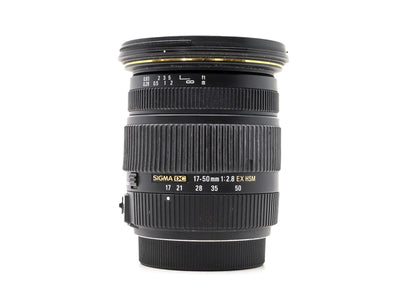 Sigma 17-50mm f/2.8 EX DC - Sony A Fit 