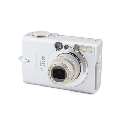 Canon IXUS 500 - Vintage Digital Camera 