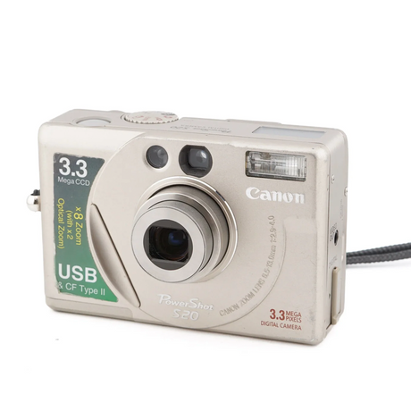 Canon PowerShot S20 - Vintage Digital Camera (Digicam)