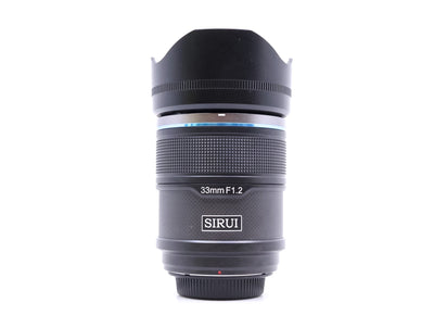 Sirui Sniper 33mm f/1.2 - Fujifilm X Fit 