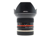Walimex Pro 12mm f/2 NCS CS - Sony E Fit de segunda mano en Camera Market