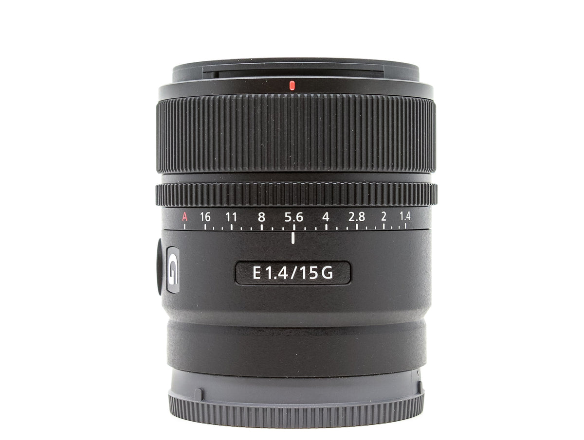 Sony E 15mm F/1.4 G · imagen principal