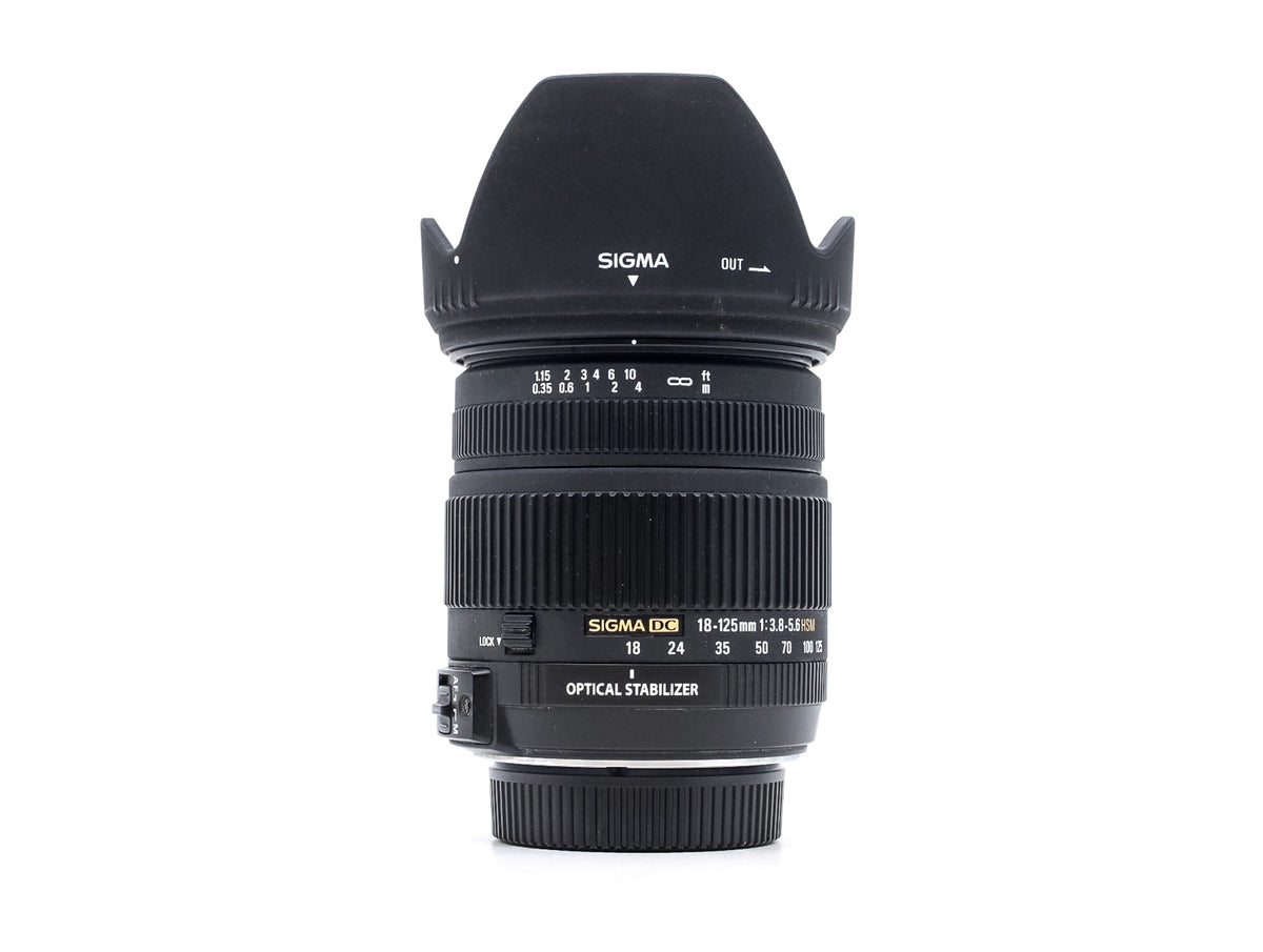 Sigma 18-125mm f/3.8-5.6 DC OS HSM - Nikon Fit · imagen principal