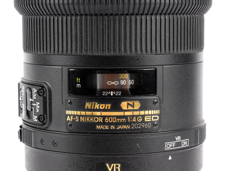 Nikon AF-S Nikkor 600mm f/4G IF-ED VR 