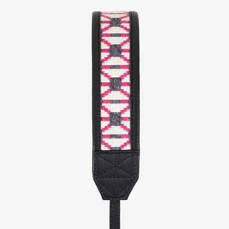 Jaipur #104 - Fabric & Leather camera strap