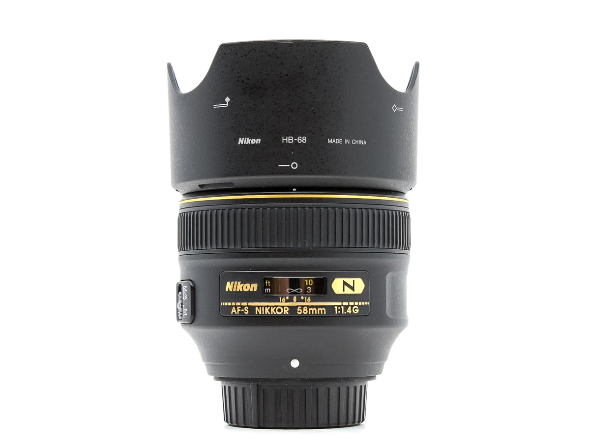 Nikon AF-S Nikkor 58mm f/1.4G · imagen principal