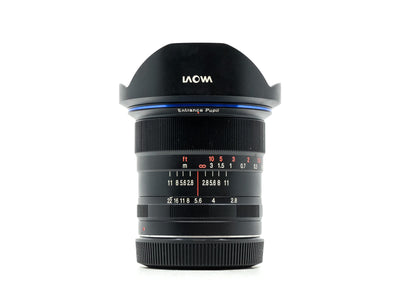 Laowa 12mm f/2.8 Zero-D - Canon EF fit