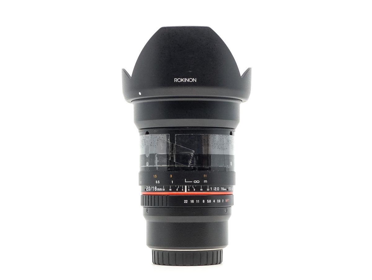 Rokinon 16mm f/2 ED AS UMC CS - Micro Four Thirds Fit · main image